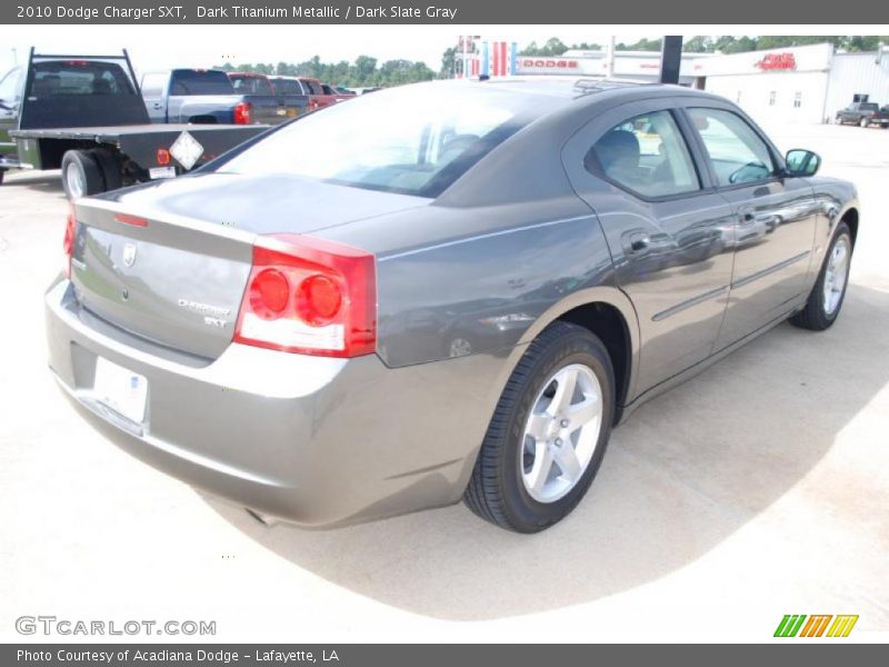 Dark Titanium Metallic / Dark Slate Gray 2010 Dodge Charger SXT
