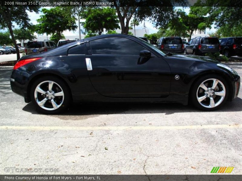 Magnetic Black / NISMO Black/Red 2008 Nissan 350Z Coupe