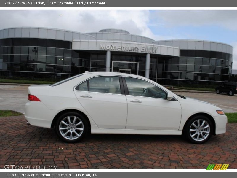 Premium White Pearl / Parchment 2006 Acura TSX Sedan