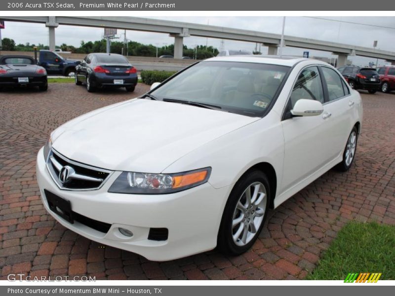 Premium White Pearl / Parchment 2006 Acura TSX Sedan