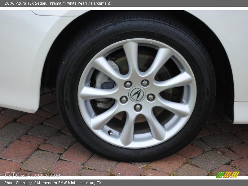 Premium White Pearl / Parchment 2006 Acura TSX Sedan