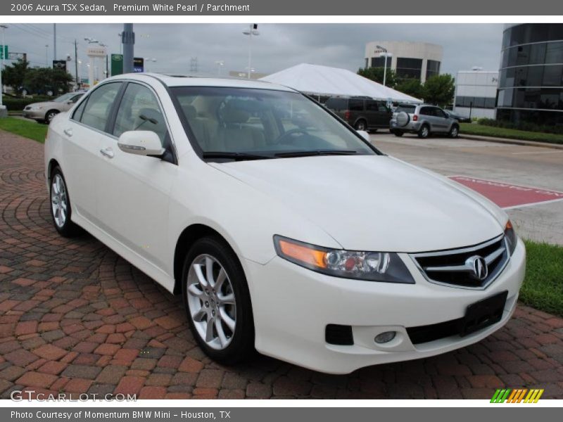 Premium White Pearl / Parchment 2006 Acura TSX Sedan