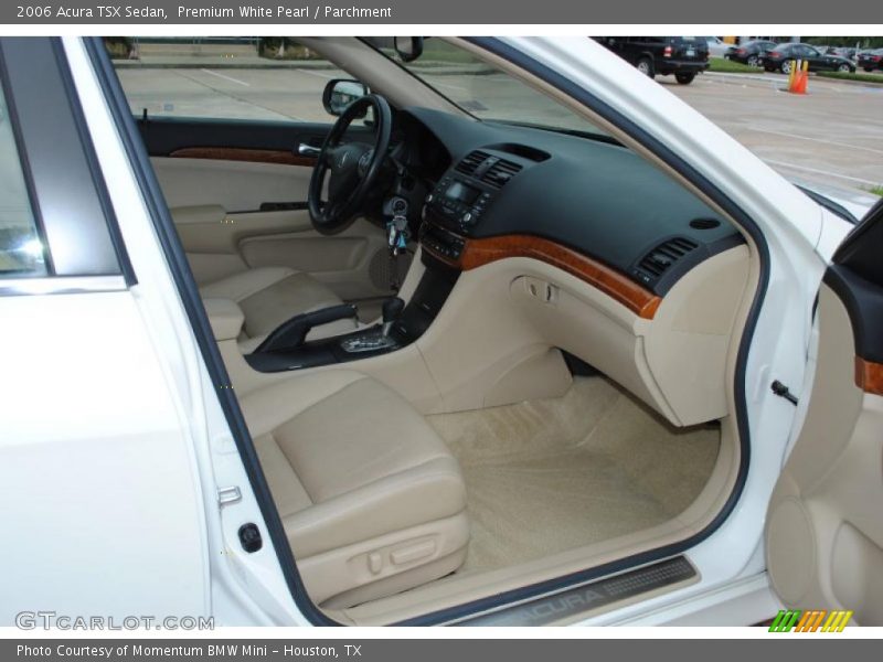 Premium White Pearl / Parchment 2006 Acura TSX Sedan