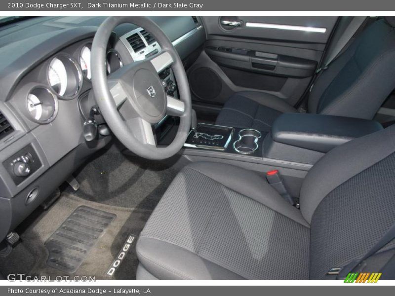Dark Titanium Metallic / Dark Slate Gray 2010 Dodge Charger SXT