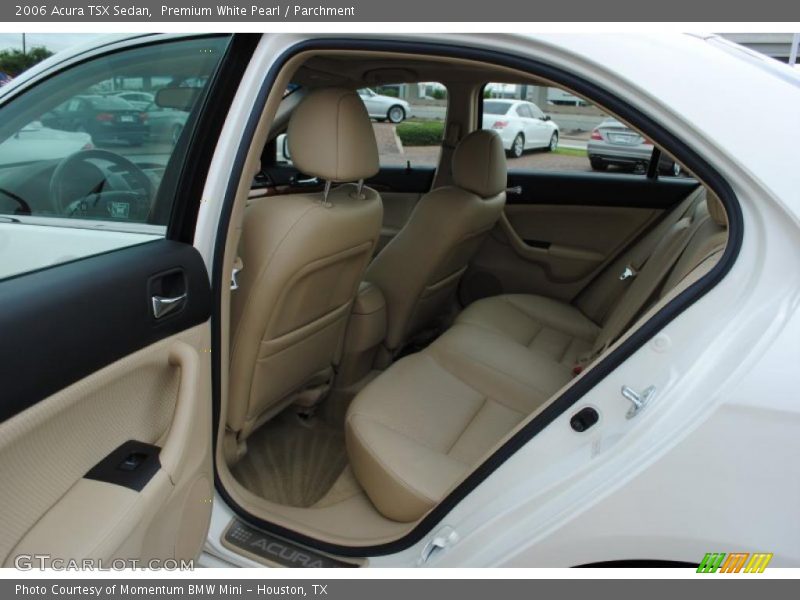 Premium White Pearl / Parchment 2006 Acura TSX Sedan