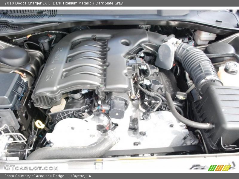 Dark Titanium Metallic / Dark Slate Gray 2010 Dodge Charger SXT