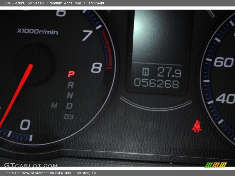 Premium White Pearl / Parchment 2006 Acura TSX Sedan