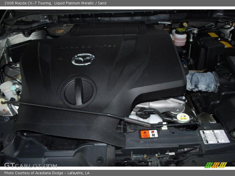 Liquid Platinum Metallic / Sand 2008 Mazda CX-7 Touring