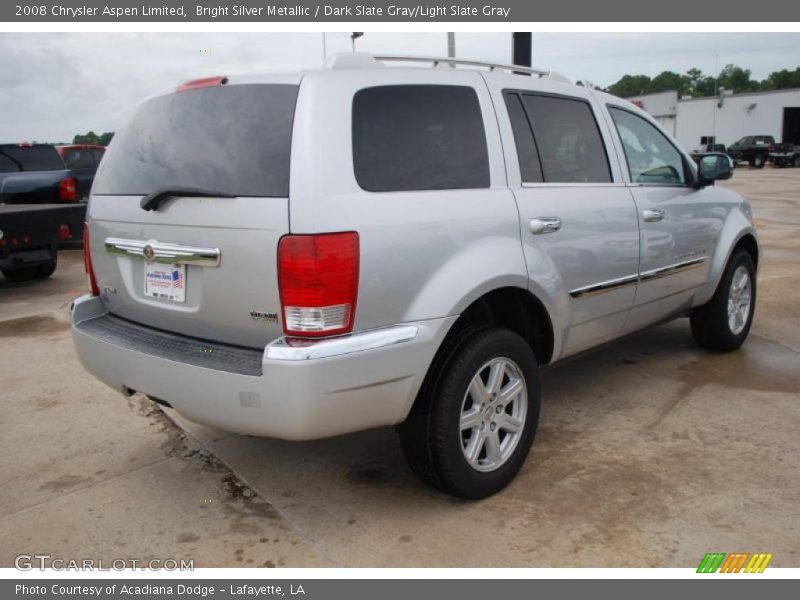 Bright Silver Metallic / Dark Slate Gray/Light Slate Gray 2008 Chrysler Aspen Limited