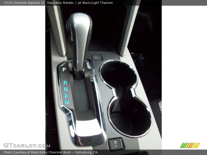 Navy Blue Metallic / Jet Black/Light Titanium 2010 Chevrolet Equinox LS