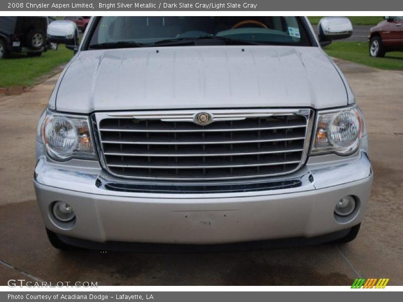 Bright Silver Metallic / Dark Slate Gray/Light Slate Gray 2008 Chrysler Aspen Limited