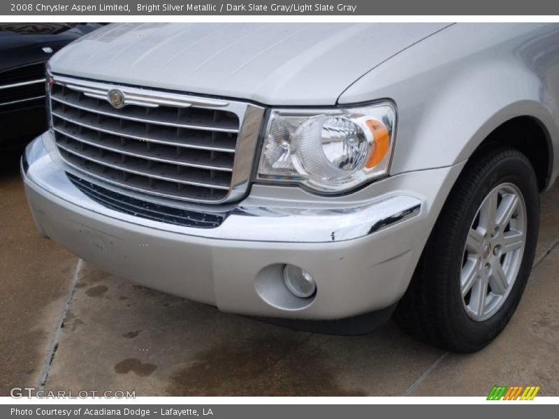 Bright Silver Metallic / Dark Slate Gray/Light Slate Gray 2008 Chrysler Aspen Limited
