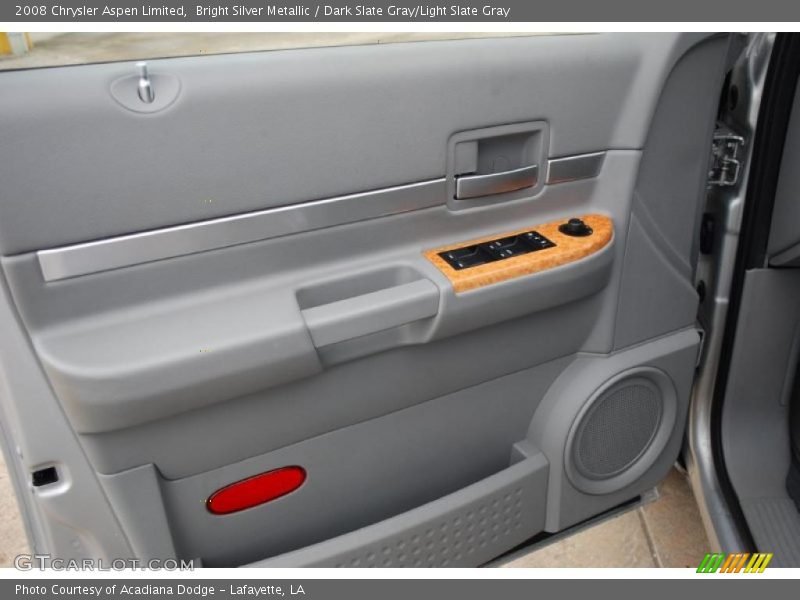 Bright Silver Metallic / Dark Slate Gray/Light Slate Gray 2008 Chrysler Aspen Limited