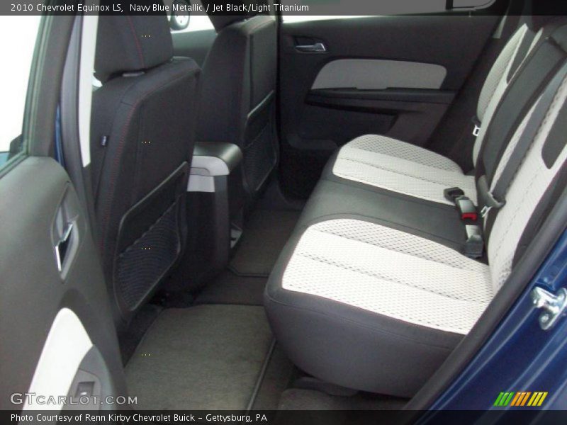 Navy Blue Metallic / Jet Black/Light Titanium 2010 Chevrolet Equinox LS