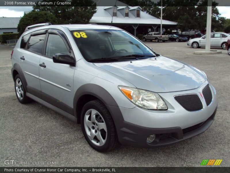 Platinum / Graphite 2008 Pontiac Vibe