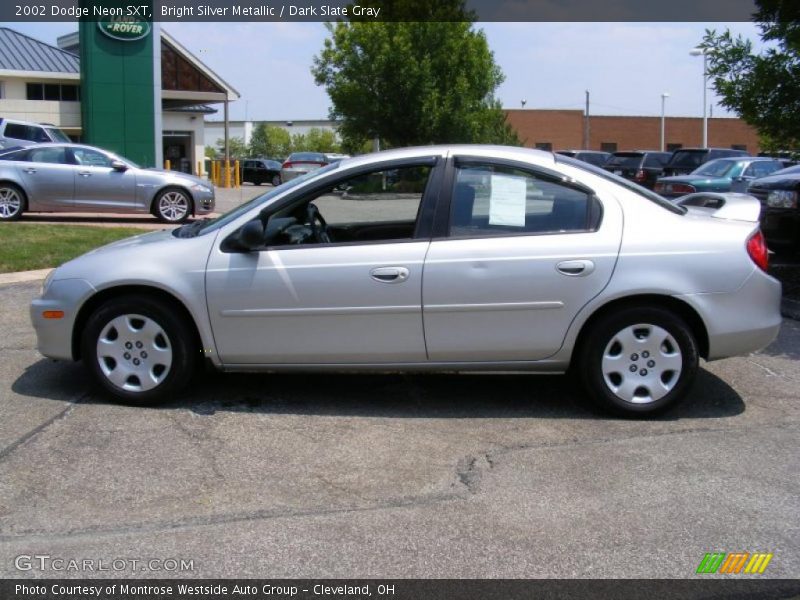 Bright Silver Metallic / Dark Slate Gray 2002 Dodge Neon SXT