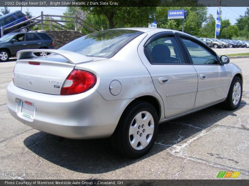 Bright Silver Metallic / Dark Slate Gray 2002 Dodge Neon SXT