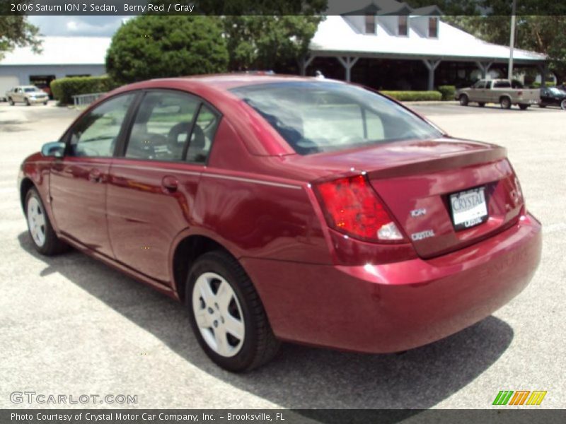 Berry Red / Gray 2006 Saturn ION 2 Sedan