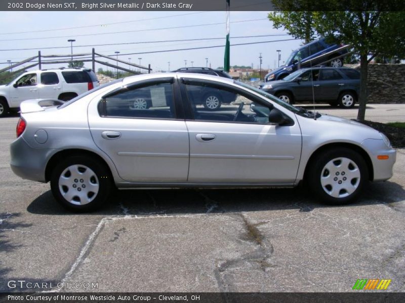 Bright Silver Metallic / Dark Slate Gray 2002 Dodge Neon SXT