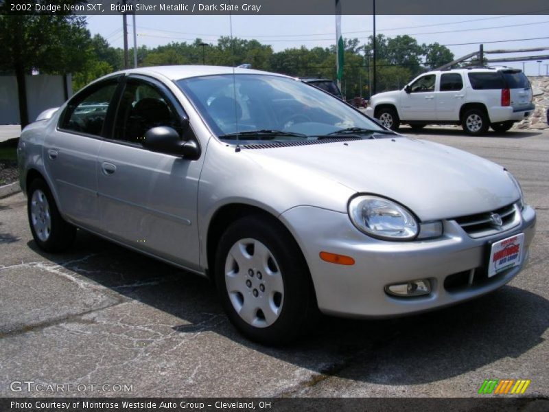 Bright Silver Metallic / Dark Slate Gray 2002 Dodge Neon SXT