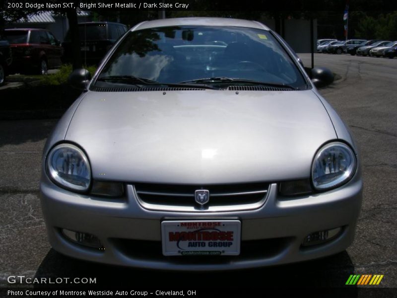 Bright Silver Metallic / Dark Slate Gray 2002 Dodge Neon SXT