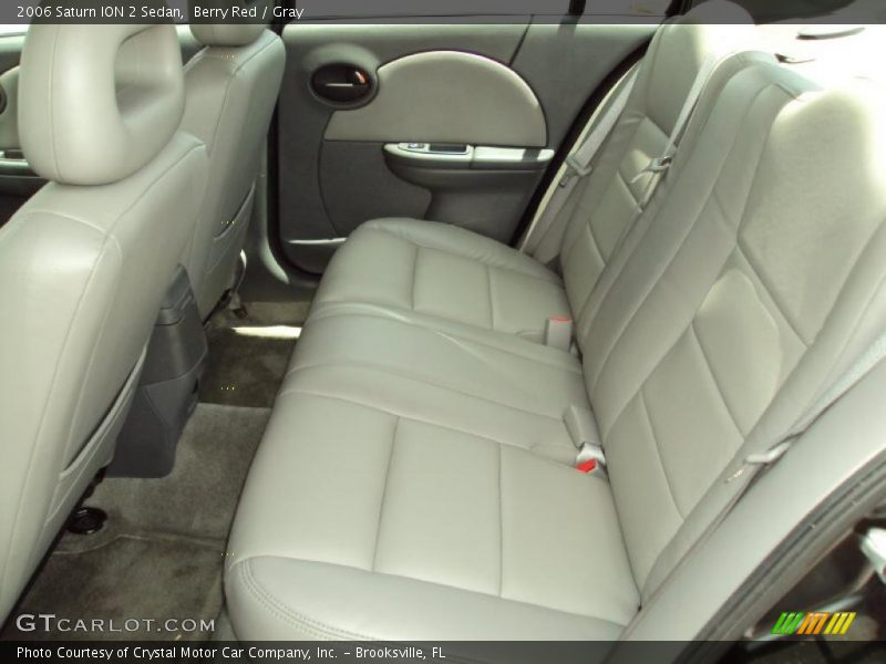 Berry Red / Gray 2006 Saturn ION 2 Sedan