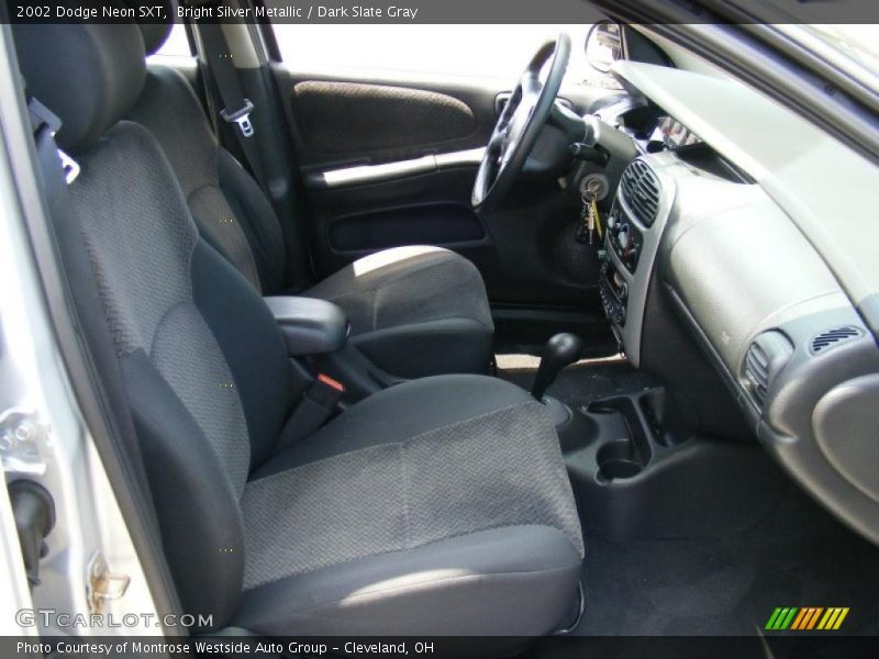 Bright Silver Metallic / Dark Slate Gray 2002 Dodge Neon SXT