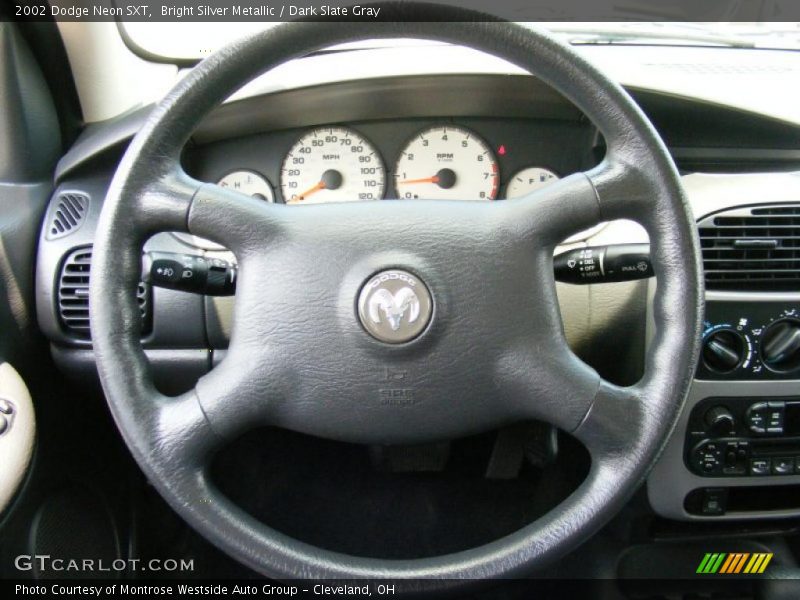 Bright Silver Metallic / Dark Slate Gray 2002 Dodge Neon SXT