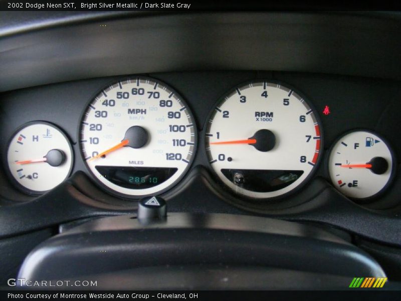 Bright Silver Metallic / Dark Slate Gray 2002 Dodge Neon SXT