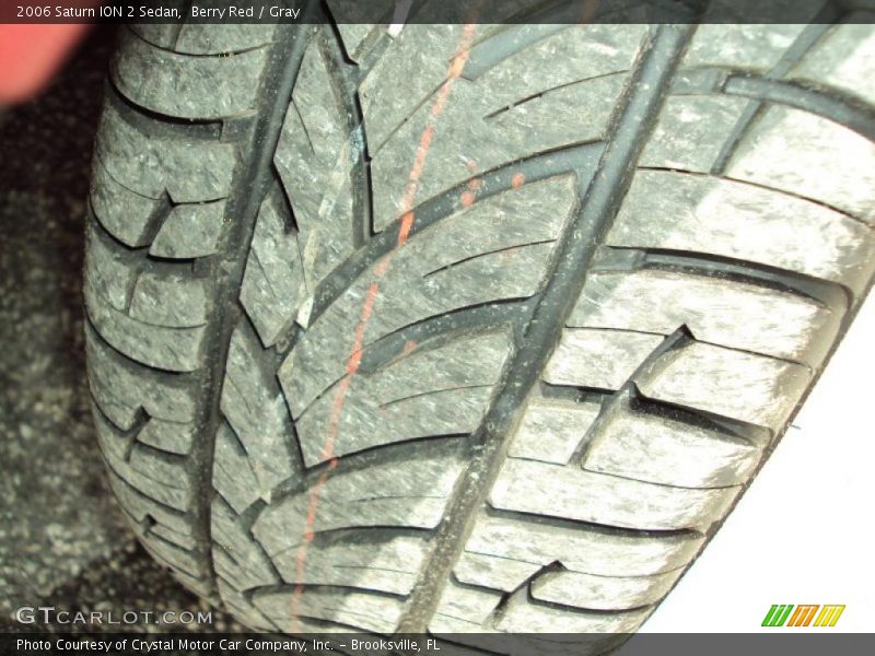 Berry Red / Gray 2006 Saturn ION 2 Sedan