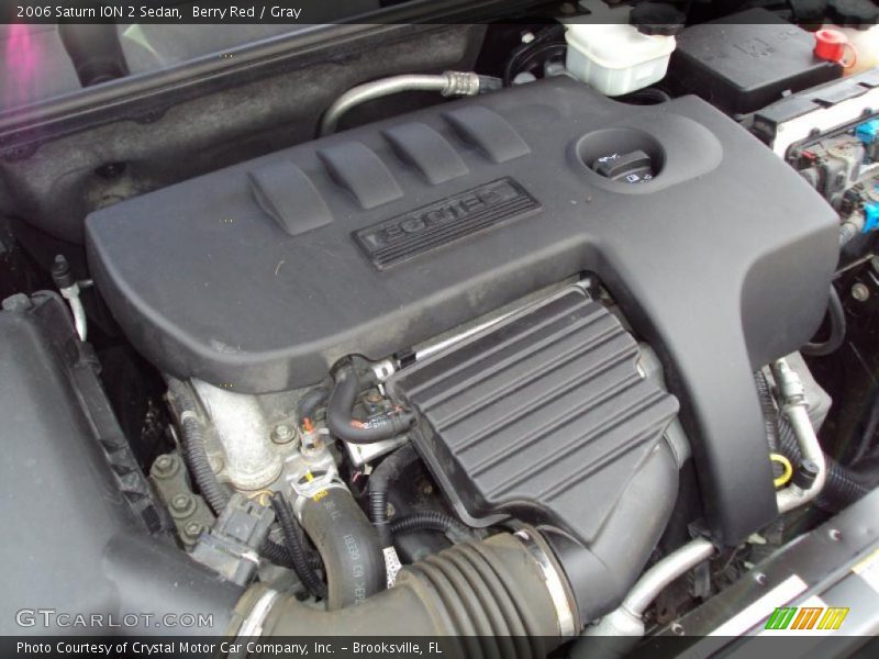 Berry Red / Gray 2006 Saturn ION 2 Sedan