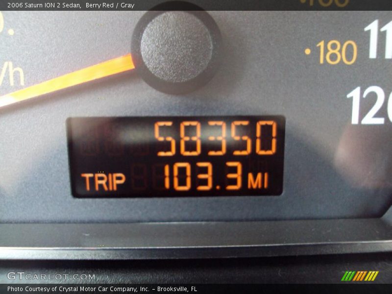 Berry Red / Gray 2006 Saturn ION 2 Sedan