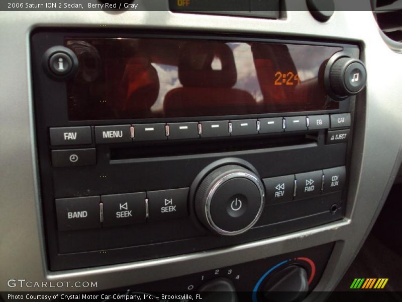 Berry Red / Gray 2006 Saturn ION 2 Sedan