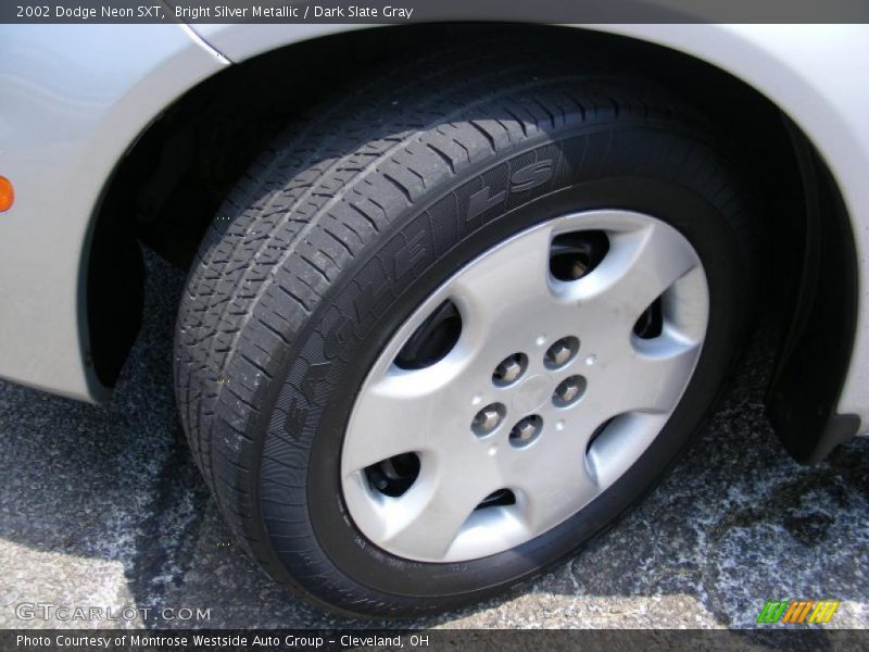 Bright Silver Metallic / Dark Slate Gray 2002 Dodge Neon SXT