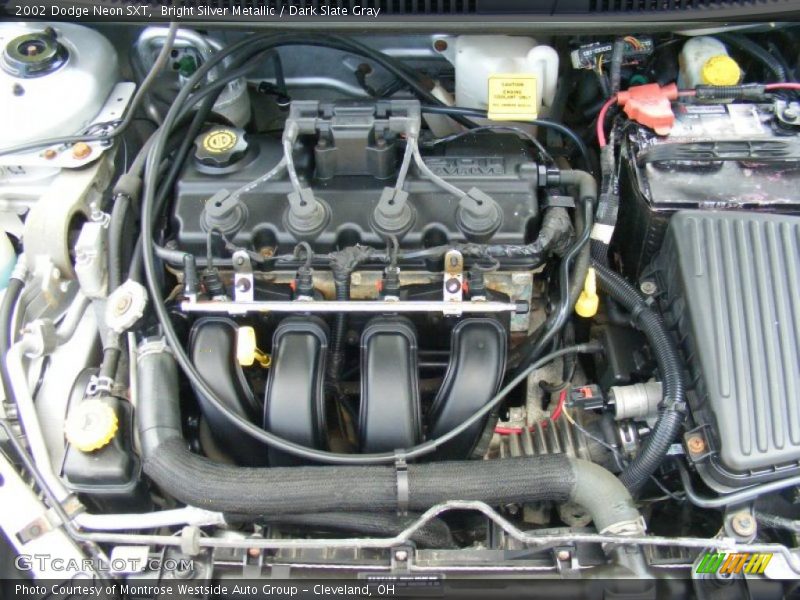 Bright Silver Metallic / Dark Slate Gray 2002 Dodge Neon SXT