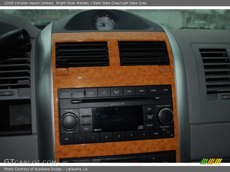 Bright Silver Metallic / Dark Slate Gray/Light Slate Gray 2008 Chrysler Aspen Limited