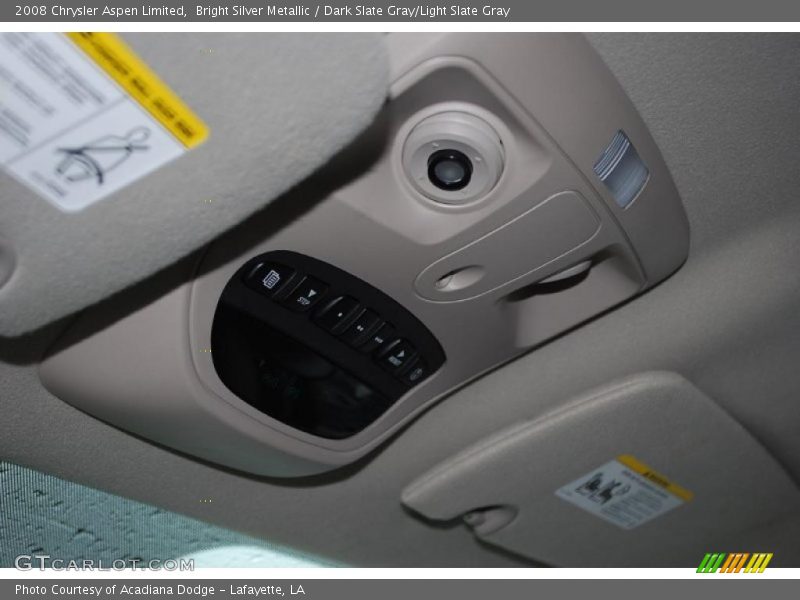 Bright Silver Metallic / Dark Slate Gray/Light Slate Gray 2008 Chrysler Aspen Limited