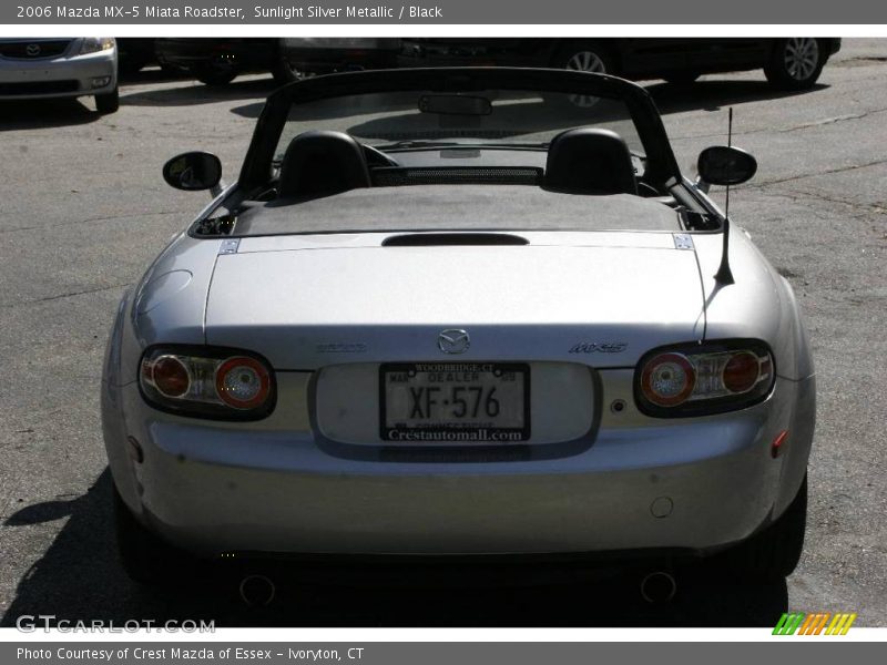 Sunlight Silver Metallic / Black 2006 Mazda MX-5 Miata Roadster