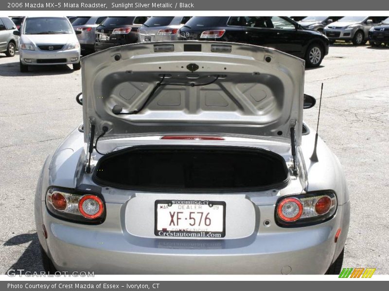 Sunlight Silver Metallic / Black 2006 Mazda MX-5 Miata Roadster