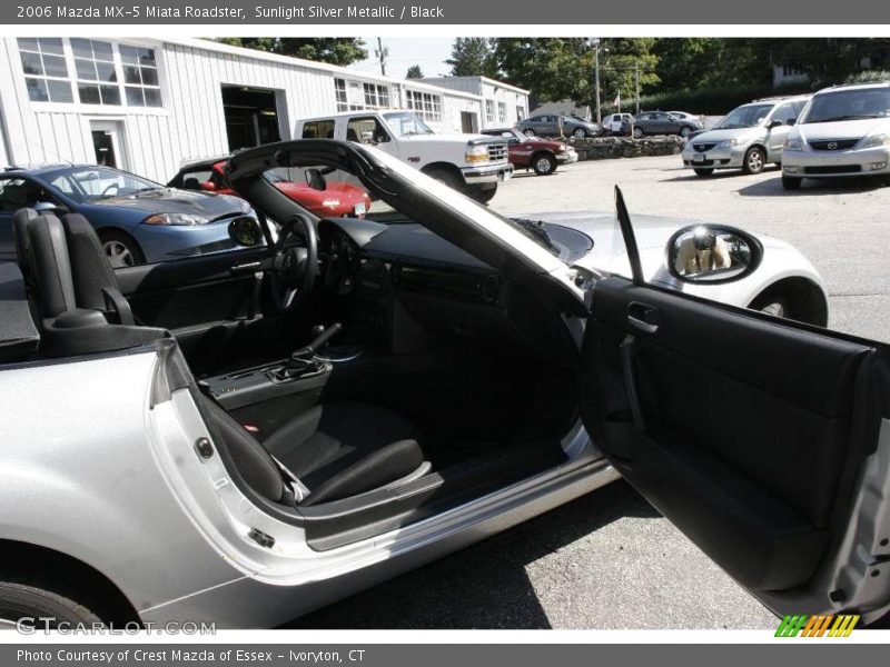 Sunlight Silver Metallic / Black 2006 Mazda MX-5 Miata Roadster