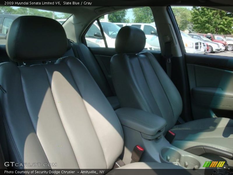 Slate Blue / Gray 2009 Hyundai Sonata Limited V6