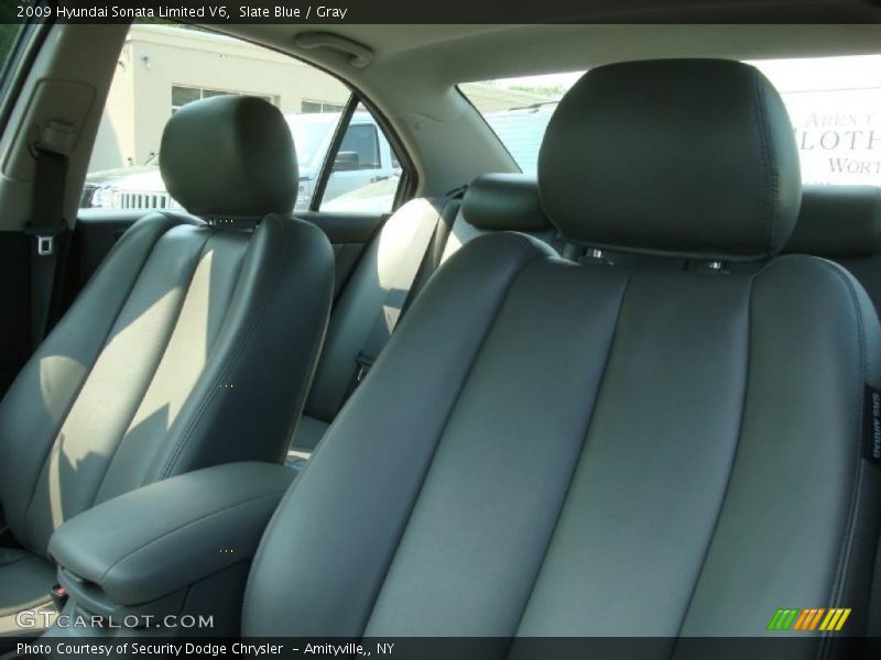 Slate Blue / Gray 2009 Hyundai Sonata Limited V6