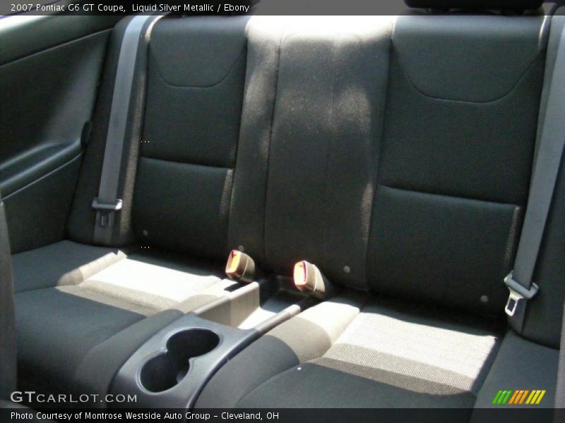 Liquid Silver Metallic / Ebony 2007 Pontiac G6 GT Coupe