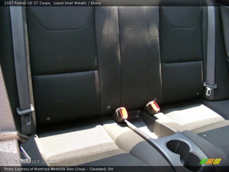 Liquid Silver Metallic / Ebony 2007 Pontiac G6 GT Coupe