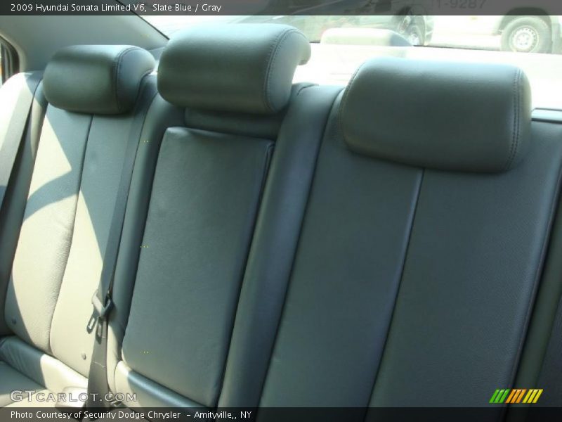 Slate Blue / Gray 2009 Hyundai Sonata Limited V6