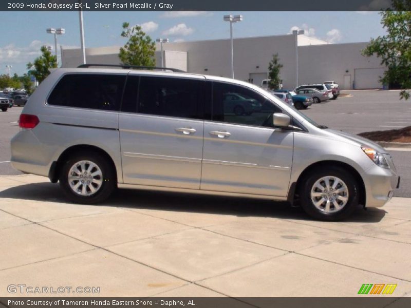 Silver Pearl Metallic / Gray 2009 Honda Odyssey EX-L