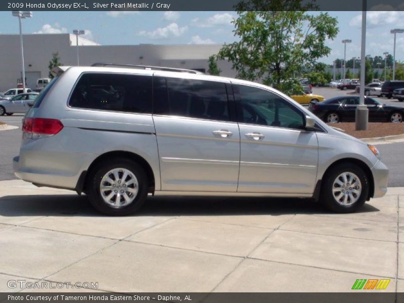 Silver Pearl Metallic / Gray 2009 Honda Odyssey EX-L