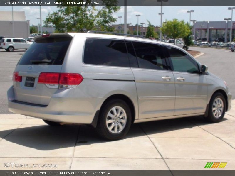 Silver Pearl Metallic / Gray 2009 Honda Odyssey EX-L