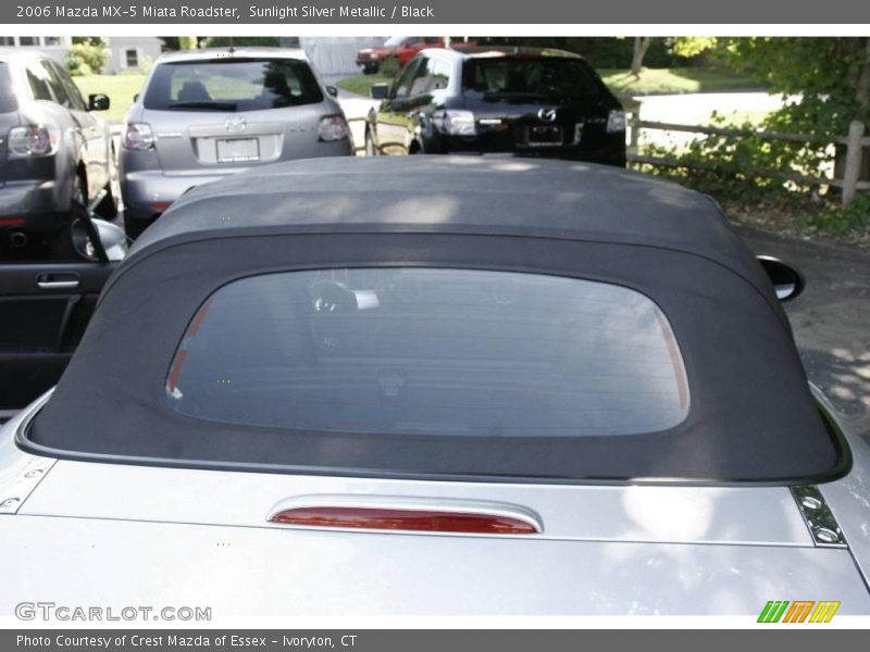Sunlight Silver Metallic / Black 2006 Mazda MX-5 Miata Roadster