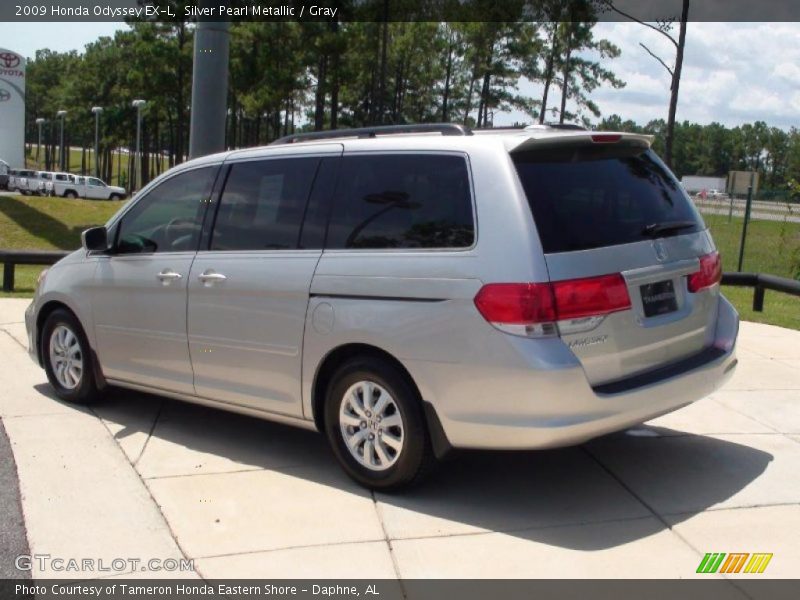 Silver Pearl Metallic / Gray 2009 Honda Odyssey EX-L